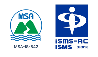 MSA-IS-842 / ISMS-AC ISMS ISR016 認証マーク